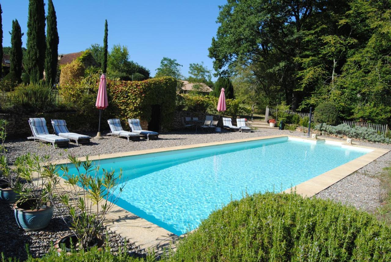Domaine De La Charmeraie Piscine Chauffee Saint-Cirq  Exteriör bild