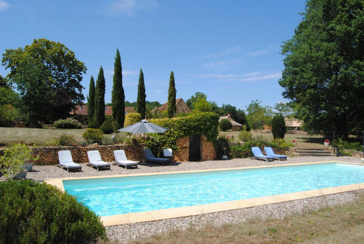 Domaine De La Charmeraie Piscine Chauffee Saint-Cirq  Exteriör bild